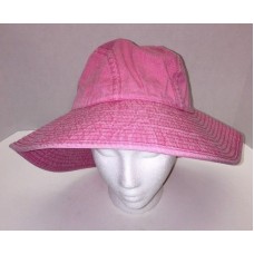 Adams Mujers L/XL CoolCrown Cotton Hat NEW PINK Wide Brim Sun Beach Protector   eb-82084780
